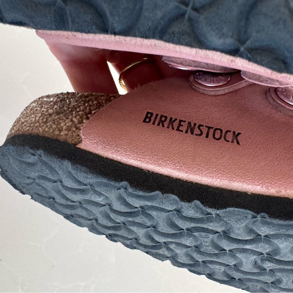 BIRKENSTOCK Kids Kay Pink Clay Birkibuc Size C9 - Picture 7 of 7